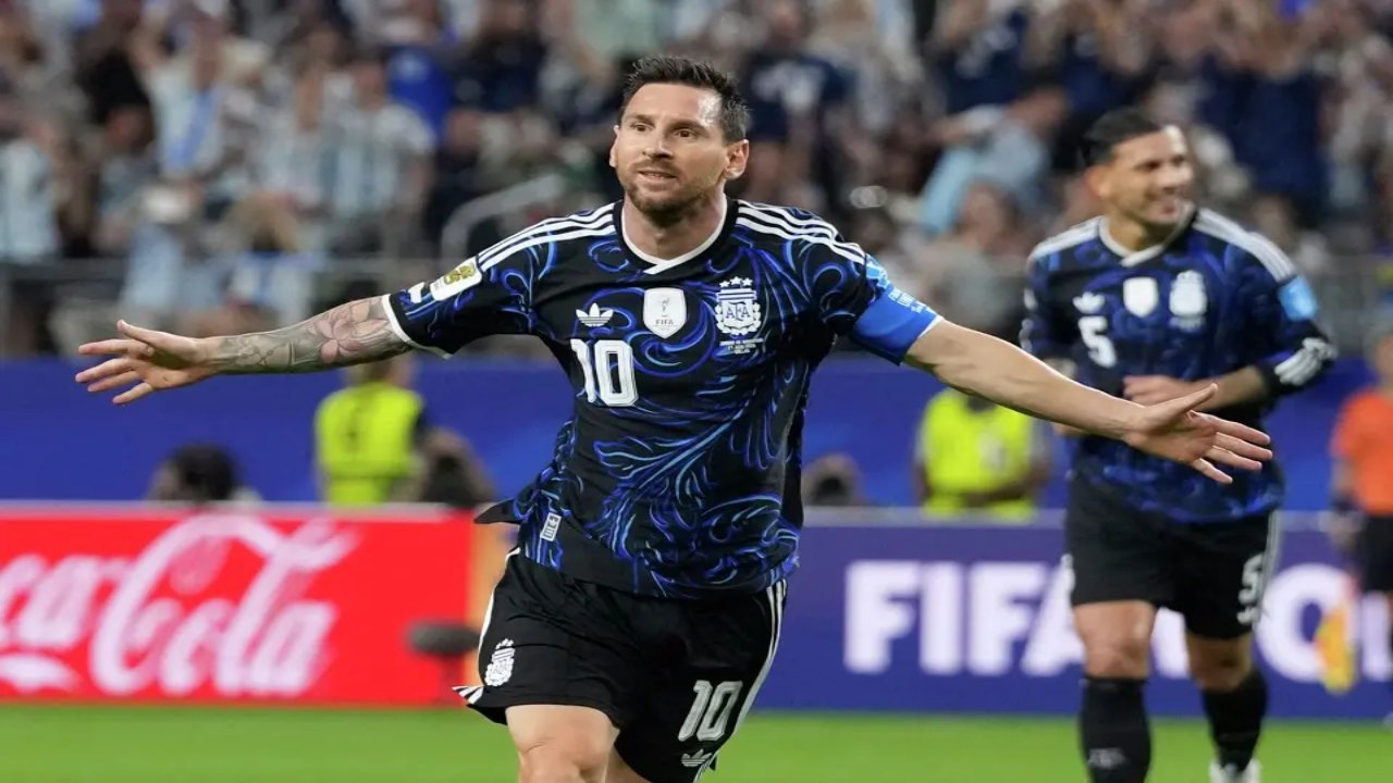 Lionel Messi vuelve a hacer historia en Dallas y Agentina derrota 3-1 a Jordania
