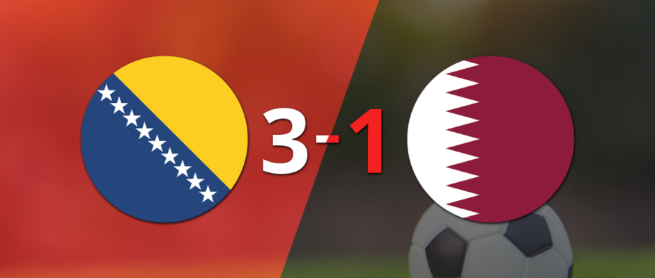 Bosnia-Herzegovina venció 3-1 a Catar en el Mundial 2026