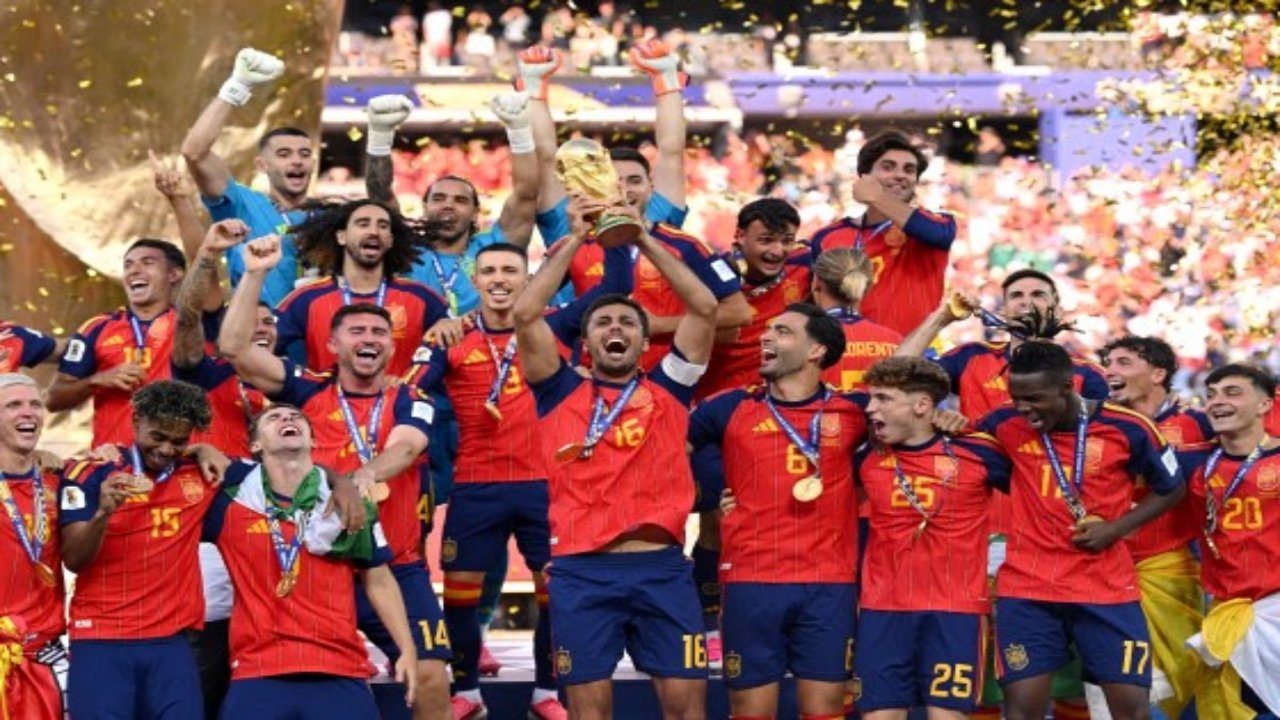 España se corona campeona de la Copa Mundial de la FIFA